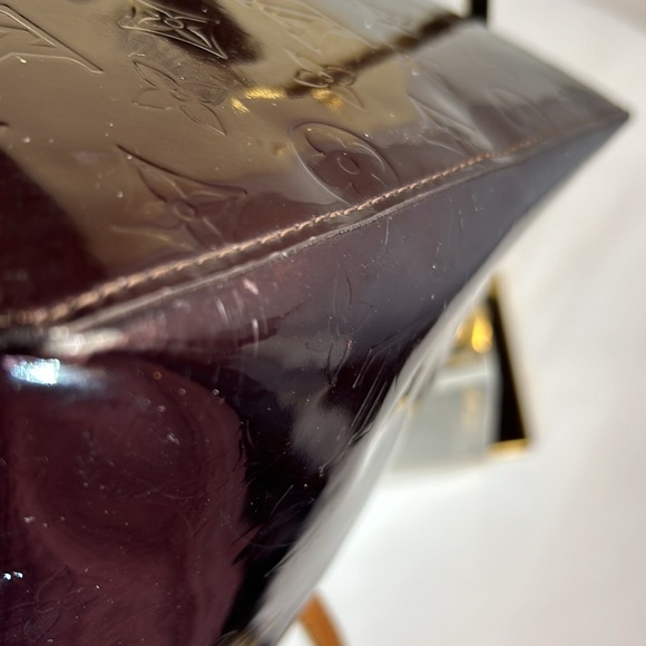 Louis Vuitton Vernis amarant hand bag - Picture 12 of 13